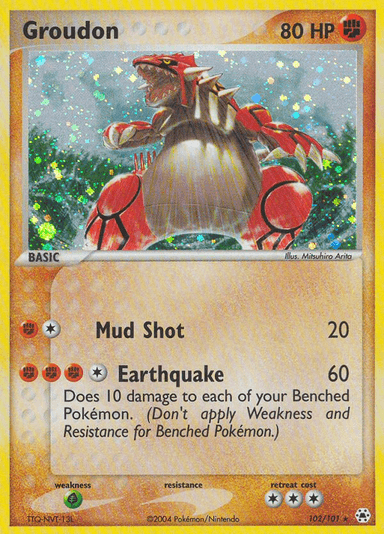 Groudon, Hidden Legends 102