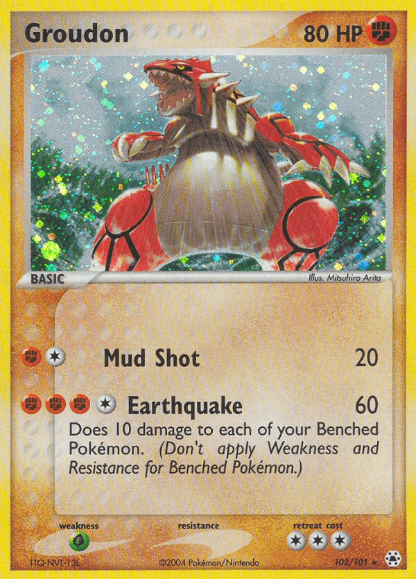 Groudon, Hidden Legends 102