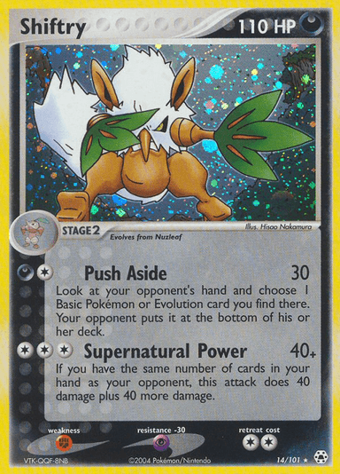 Shiftry, Hidden Legends 14