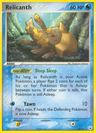 Relicanth, Hidden Legends 24