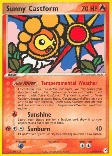 Sunny Castform, Hidden Legends 26