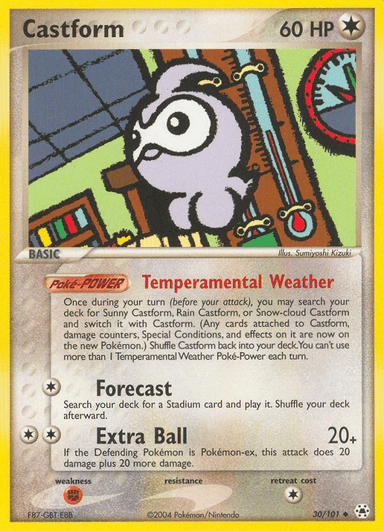 Castform, Hidden Legends 30