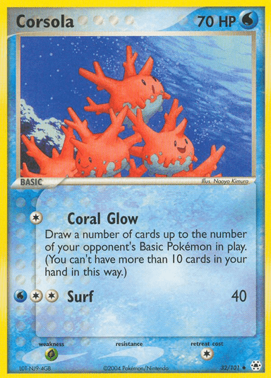 Corsola, Hidden Legends 32