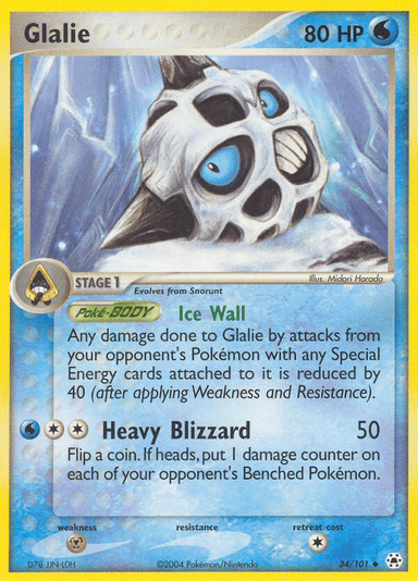 Glalie, Hidden Legends 34
