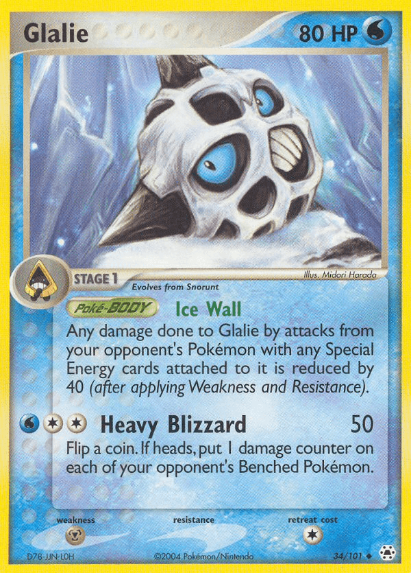 Glalie, Hidden Legends 34