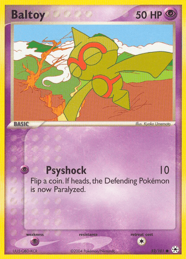 Baltoy, Hidden Legends 52