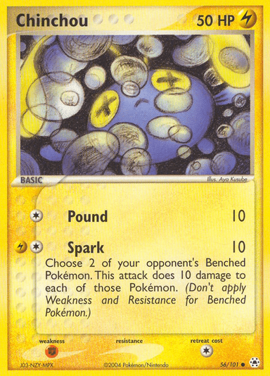 Chinchou, Hidden Legends 56