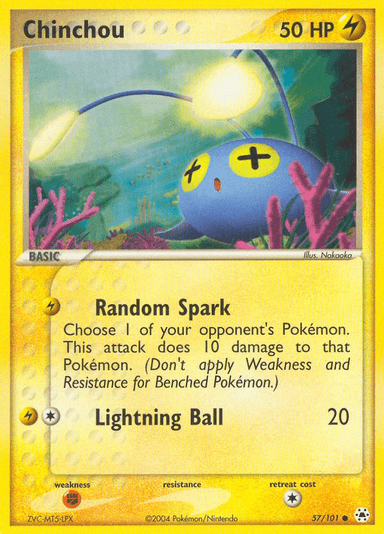 Chinchou, Hidden Legends 57