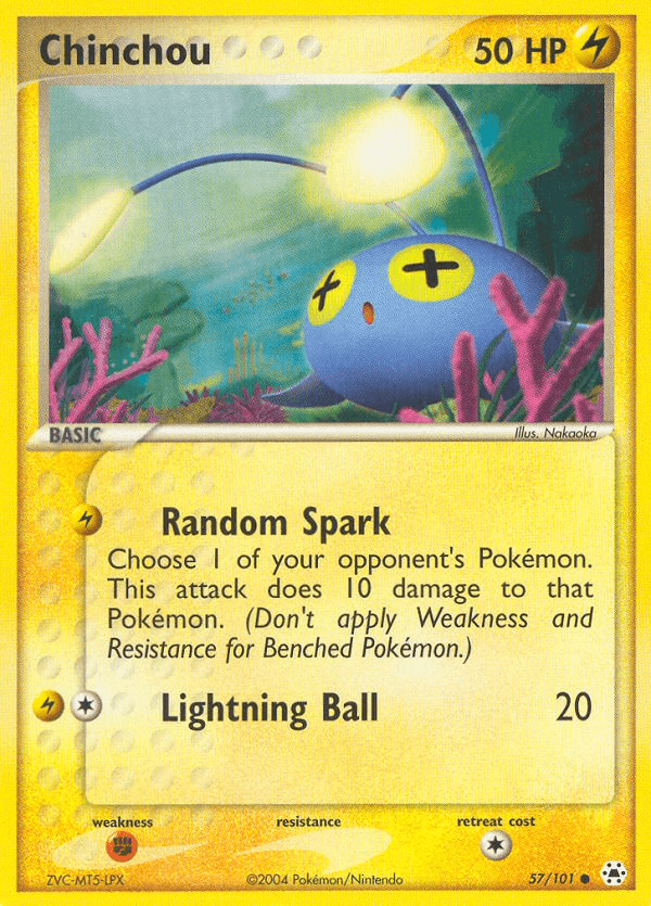 Chinchou, Hidden Legends 57