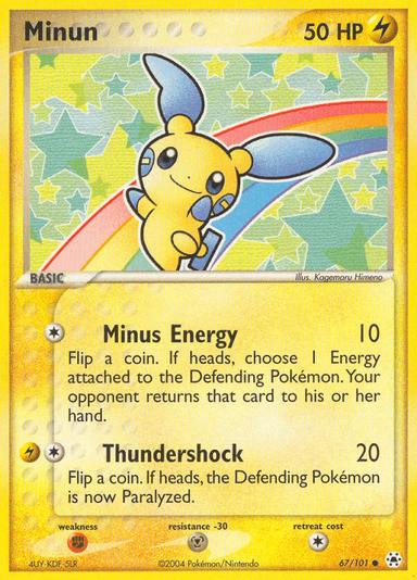 Minun, Hidden Legends 67