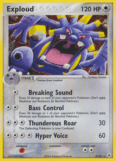 Exploud, Hidden Legends 6