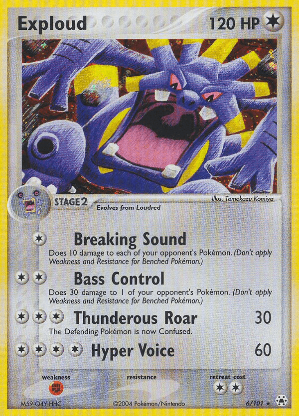 Exploud, Hidden Legends 6