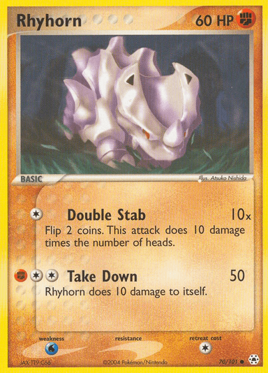 Rhyhorn, Hidden Legends 70