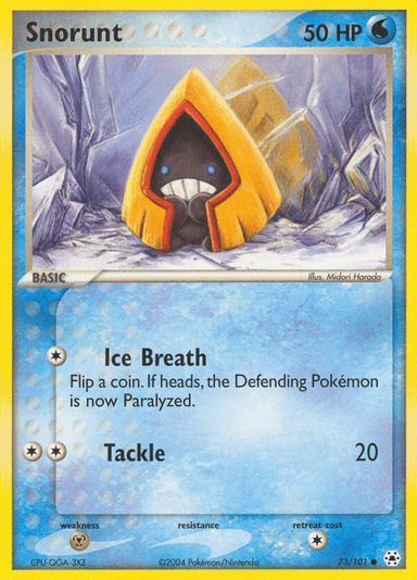 Snorunt, Hidden Legends 73