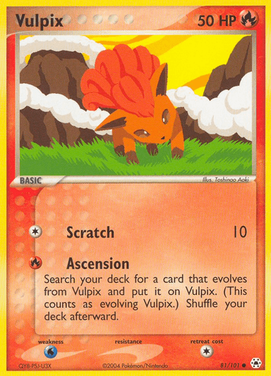 Vulpix, Hidden Legends 81
