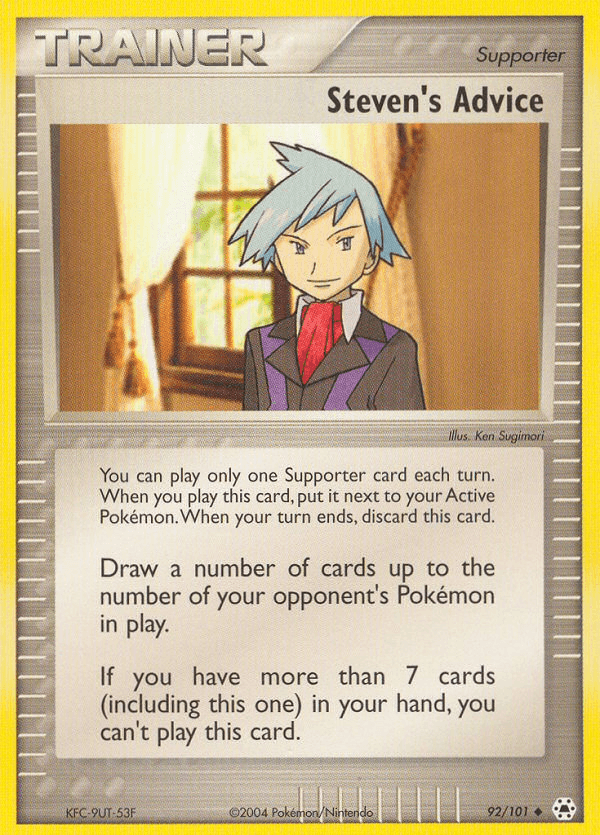 Steven's Advice, Hidden Legends 92