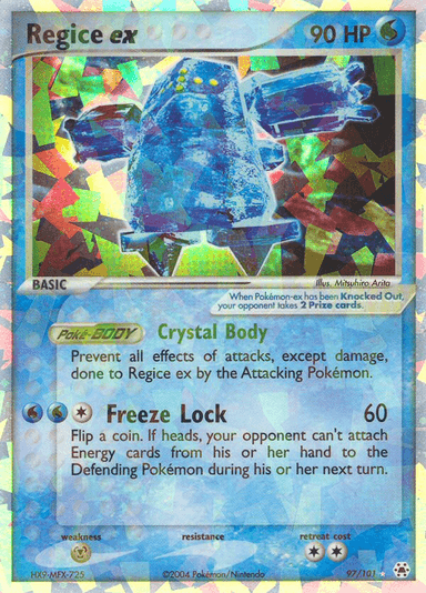 Regice ex, Hidden Legends 97