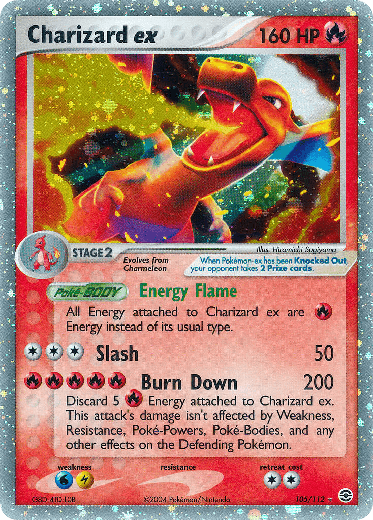 Charizard ex, FireRed & LeafGreen 105