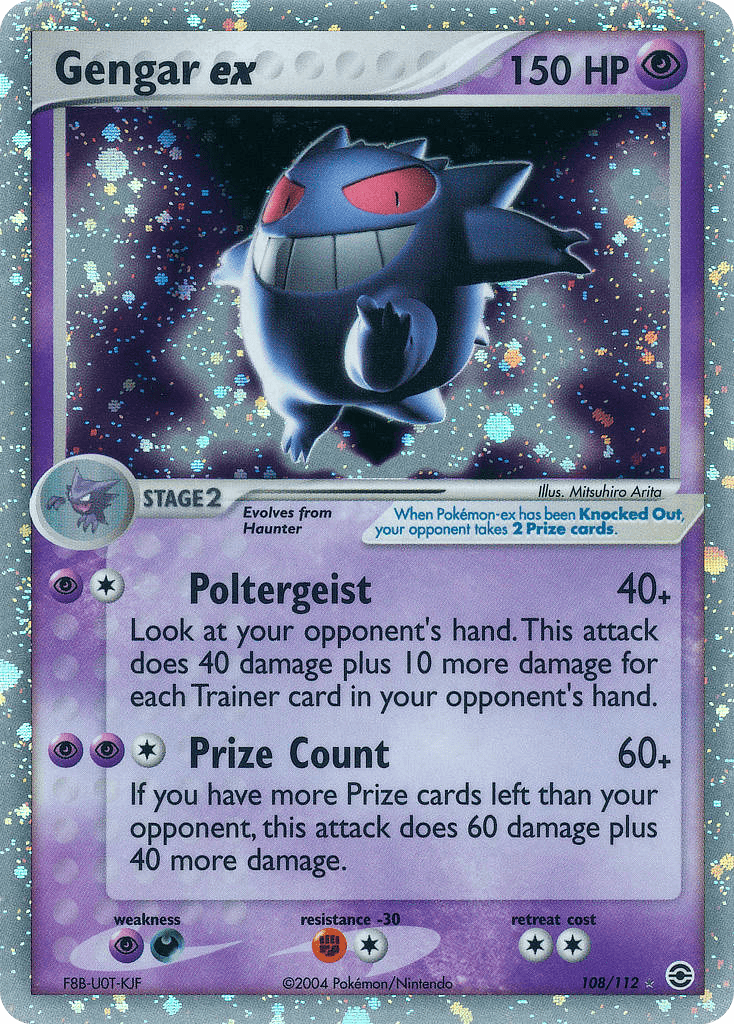 Gengar ex, FireRed & LeafGreen 108