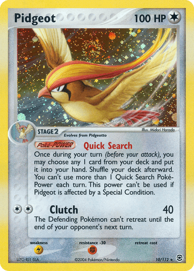 Pidgeot, FireRed & LeafGreen 10