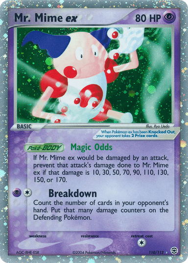 Mr. Mime ex, FireRed & LeafGreen 110