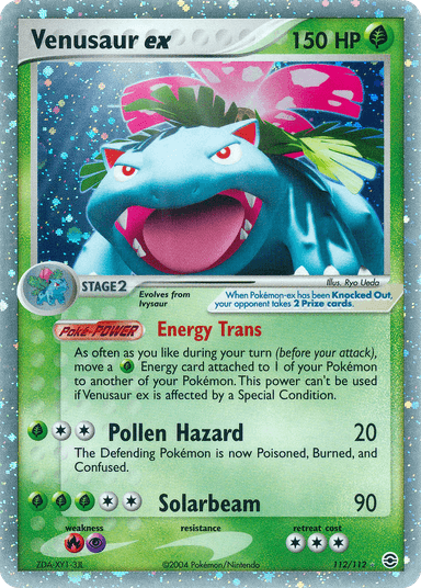 Venusaur ex, FireRed & LeafGreen 112