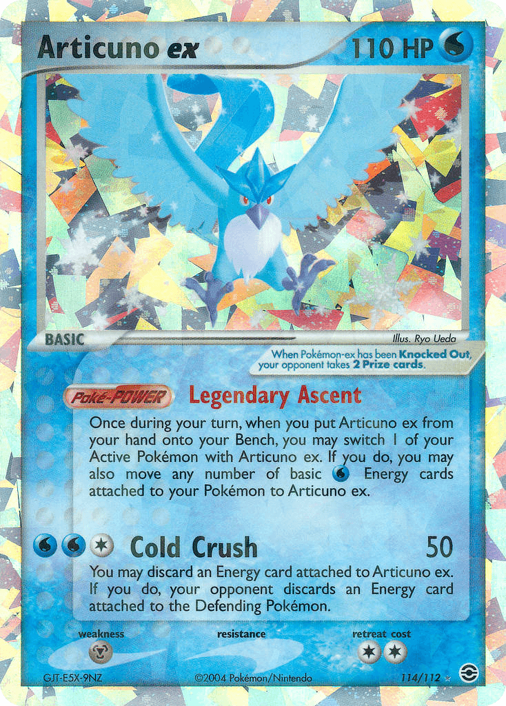 Articuno ex, FireRed & LeafGreen 114