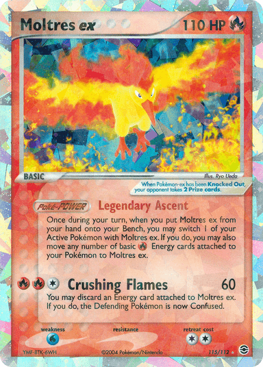 Moltres ex, FireRed & LeafGreen 115