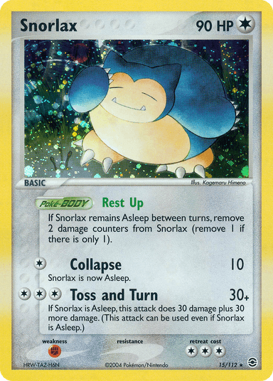 Snorlax, FireRed & LeafGreen 15