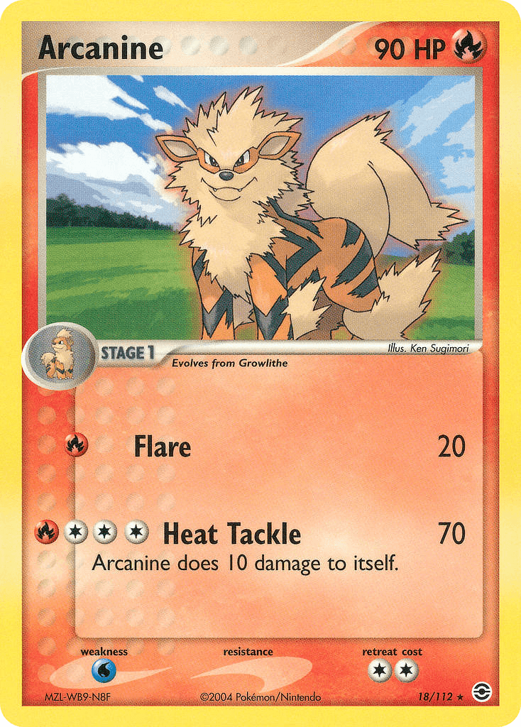 Arcanine, FireRed & LeafGreen 18