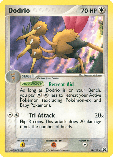 Dodrio, FireRed & LeafGreen 21