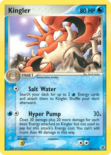 Kingler, FireRed & LeafGreen 26