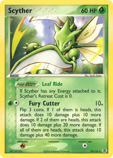 Scyther, FireRed & LeafGreen 29