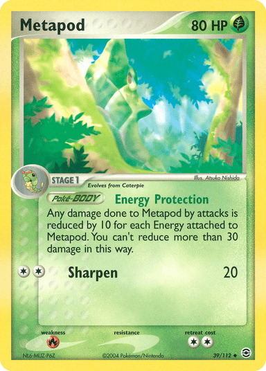 Metapod, FireRed & LeafGreen 39