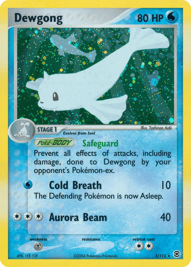 Dewgong, FireRed & LeafGreen 3