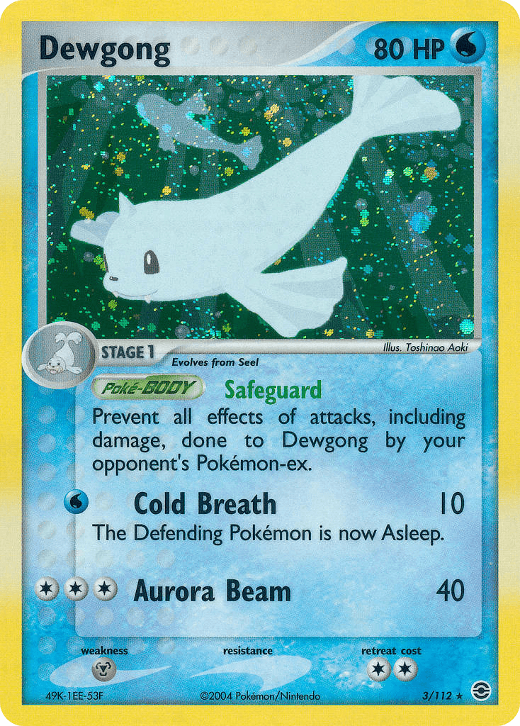 Dewgong, FireRed & LeafGreen 3