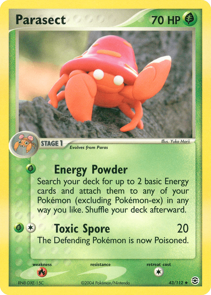 Parasect, FireRed & LeafGreen 43