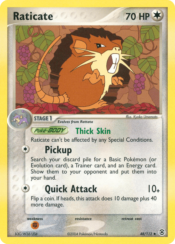 Raticate, FireRed & LeafGreen 48