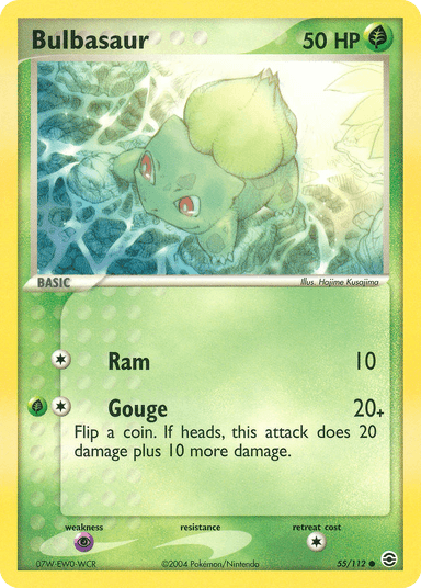 Bulbasaur, FireRed & LeafGreen 55