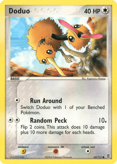 Doduo, FireRed & LeafGreen 62