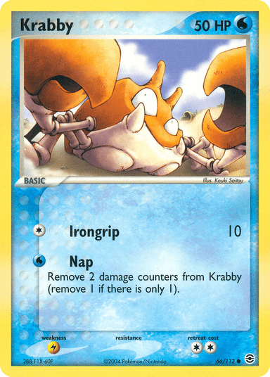 Krabby, FireRed & LeafGreen 66