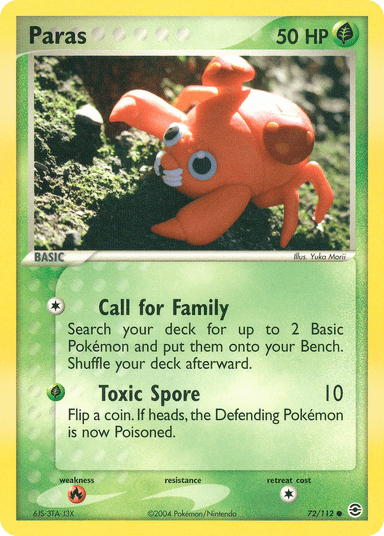 Paras, FireRed & LeafGreen 72