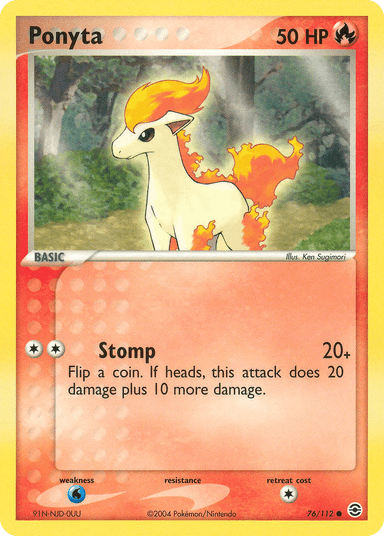 Ponyta, FireRed & LeafGreen 76