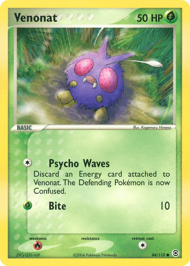 Venonat, FireRed & LeafGreen 84