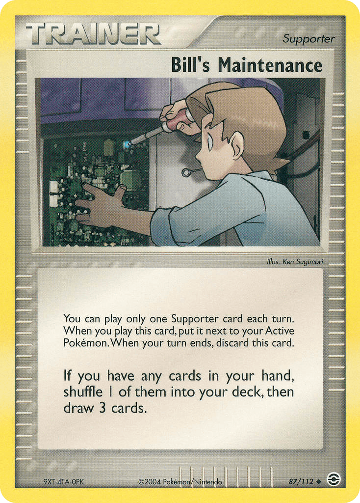 Bill's Maintenance, FireRed & LeafGreen 87