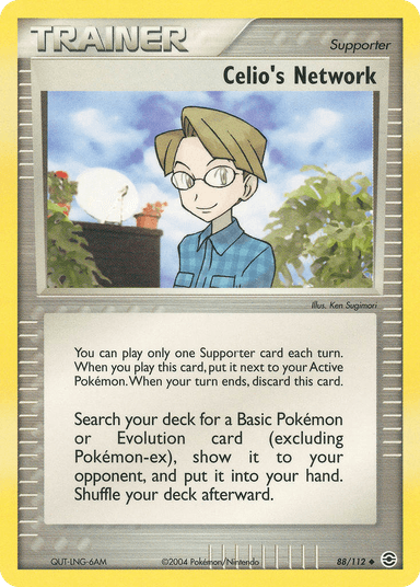 Celio's Network, FireRed & LeafGreen 88