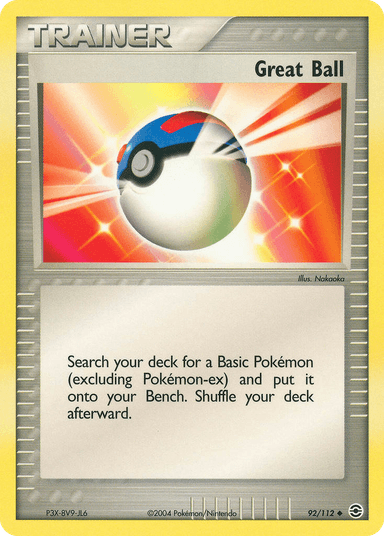 Great Ball, FireRed & LeafGreen 92