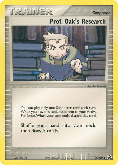 Prof. Oak's Research, FireRed & LeafGreen 98