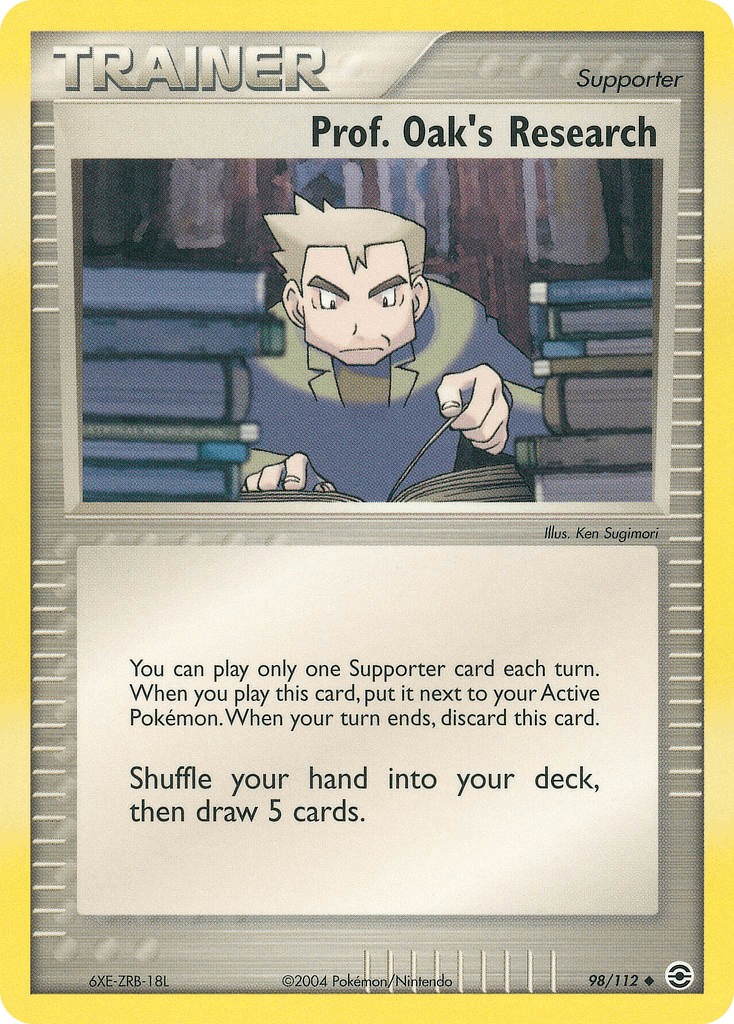 Prof. Oak's Research, FireRed & LeafGreen 98