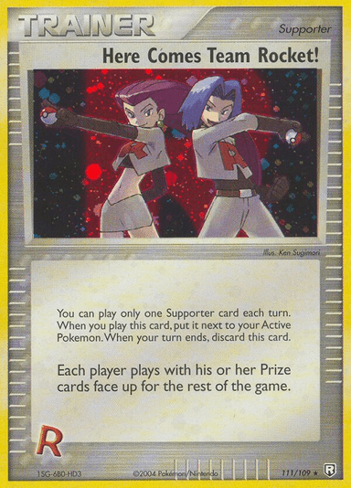 Here Comes Team Rocket!, Team Rocket Returns 111